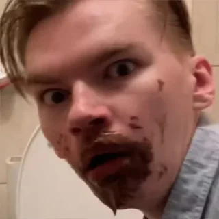 Telegram sticker 😐 Фасдопит Девственник