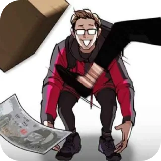 Telegram stiker 😟 •Lookism •🔥🤍@lre21sow