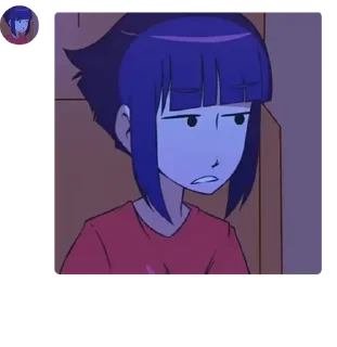 Telegram sticker 😒 Chara Steal Pack 1