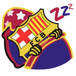 Sticker 💤 Barça animation for @fcbuz
