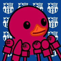 Sticker 🎙 Barça animation for @fcbuz