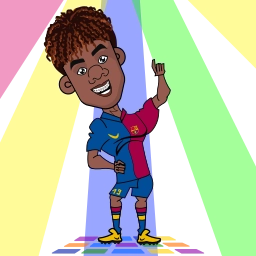 Sticker 🕺 Barça animation for @fcbuz