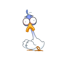 Telegram sticker 😨 Funky Goose
