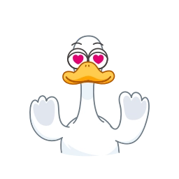 Telegram sticker 😍 Funky Goose