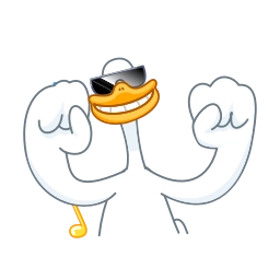 Telegram sticker 🕺 Funky Goose