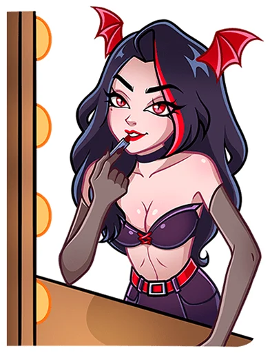 Telegram sticker ⭐ Лилит 2 без текста @TgSticker