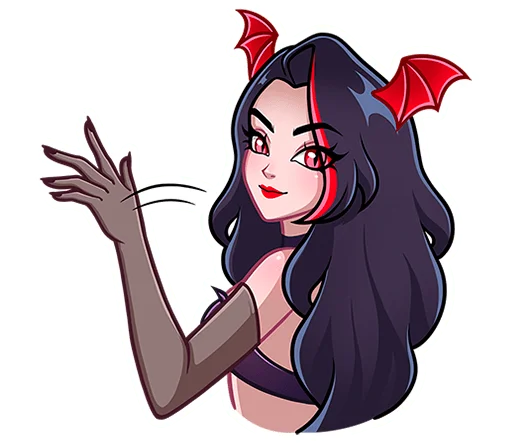 Telegram sticker ⭐ Лилит 2 без текста @TgSticker