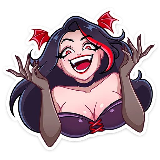 Telegram sticker 😈 Лилит 2 без текста @TgSticker