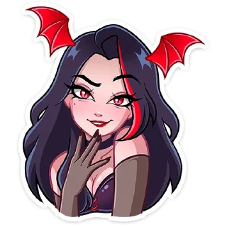 Video sticker 😏 Лилит 2 без текста @TgSticker