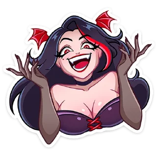 Video sticker 😈 Лилит 2 без текста @TgSticker