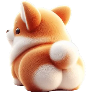 Telegram sticker 🍑 Милый Чибби @Nyasticks