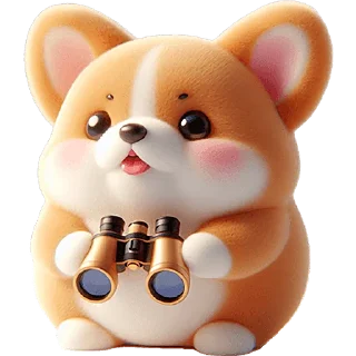 Telegram sticker 🧐 Милый Чибби @Nyasticks