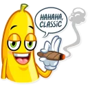 Telegram sticker 😉 Lovely Banana