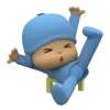 Video sticker 🤪 Pocoyo @TgEmodziBot