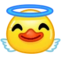 Telegram sticker 😇 Utya Emoji)