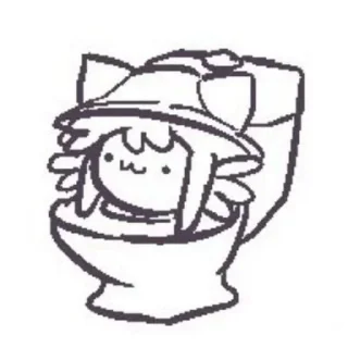 Telegram sticker 🚽 Niko oneshot 2 by @Indie_Machine
