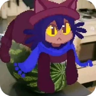 Telegram sticker 🔥 Niko oneshot 2 by @Indie_Machine