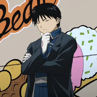 Video sticker 💙 - ᗷY @ahMshY 𓉮 . Roy Mustang