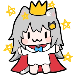Sticker 👑 (@ShoutoEmoji) Nachoneko