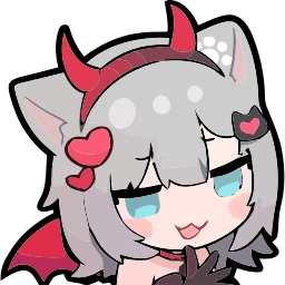 Sticker 😈 (@ShoutoEmoji) Nachoneko
