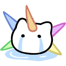 Sticker 😭 (@ShoutoEmoji) Nachoneko