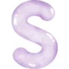 Sticker 💜 Watercolor Purple 💜 @thedolcestudio