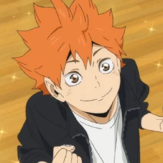 Video sticker ☀️ Hinata shoyo @anime_stickersidn