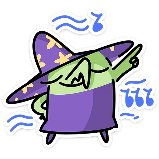 Telegram stiker 💃 Ведьма • @TgSticker