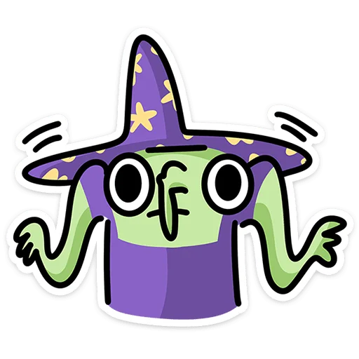Telegram stiker 🤷 Ведьма • @TgSticker