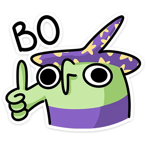 Telegram stiker 👍 Ведьма • @TgSticker