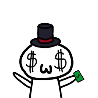 Telegram stiker 🤑 Больше Стикеров тут👇🏻 @stickersrso