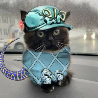 Телеграм стикер 😄 Чмоньки ДжоДжо