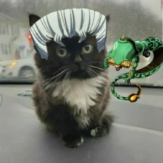 Sticker 😄 Чмоньки ДжоДжо