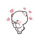 Telegram sticker 😍 𓄂C⃯ᴜᴛ͢ᴇ | @HANGSEED𖨘