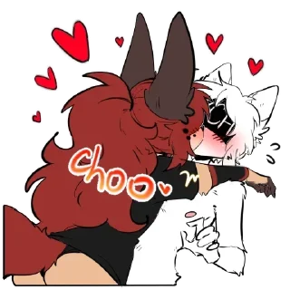 Telegram sticker 💕 Fan Set Penta's