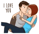 Video sticker 💑 Romantic Couple In Love