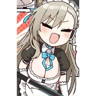 Телеграм стикер 😄 Blue Arichve Sticker By 純粋な不純物 @Uindobureka