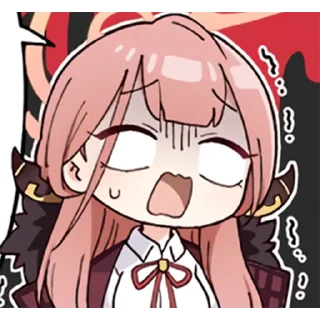 Телеграм стикер 😫 Blue Arichve Sticker By 純粋な不純物 @Uindobureka