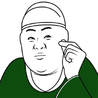 Telegram sticker 💬 오두방정 늬에시 2 By @KakaoEmoticon
