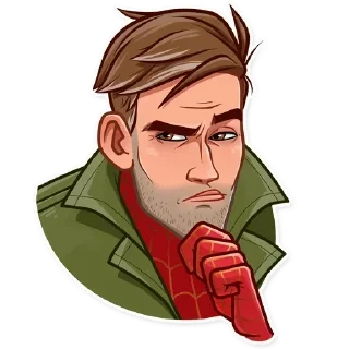 Video sticker 🤔 Anime Reaction :: @otakubuddies_chat