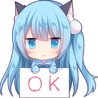 Телеграм стикер ☺️ Anime Reaction :: @otakubuddies_chat