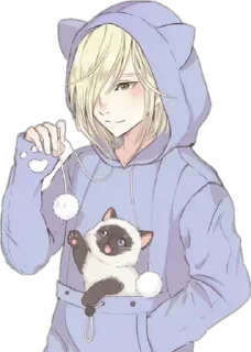 Телеграм стикер ☺️ Anime Reaction :: @otakubuddies_chat