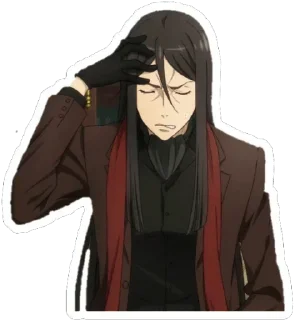 Video sticker 😒 Anime Reaction :: @otakubuddies_chat