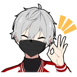 Телеграм стикер 👌 Anime Reaction :: @otakubuddies_chat