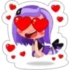 Sticker 😍 From Viber @UAStickerbot