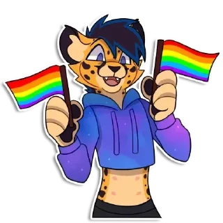 Video sticker ❇️ Furry