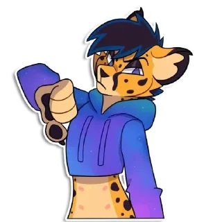 Telegram sticker ❇️ Furry