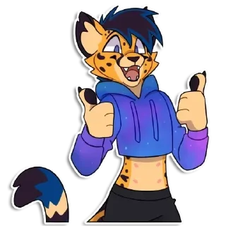 Telegram sticker ❇️ Furry