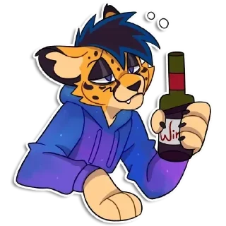 Telegram sticker ❇️ Furry
