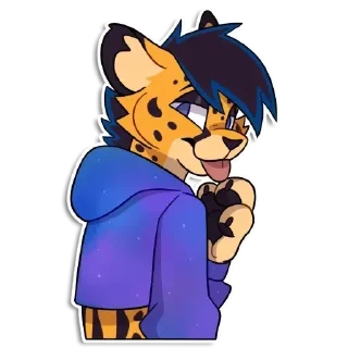 Telegram sticker ❇️ Furry